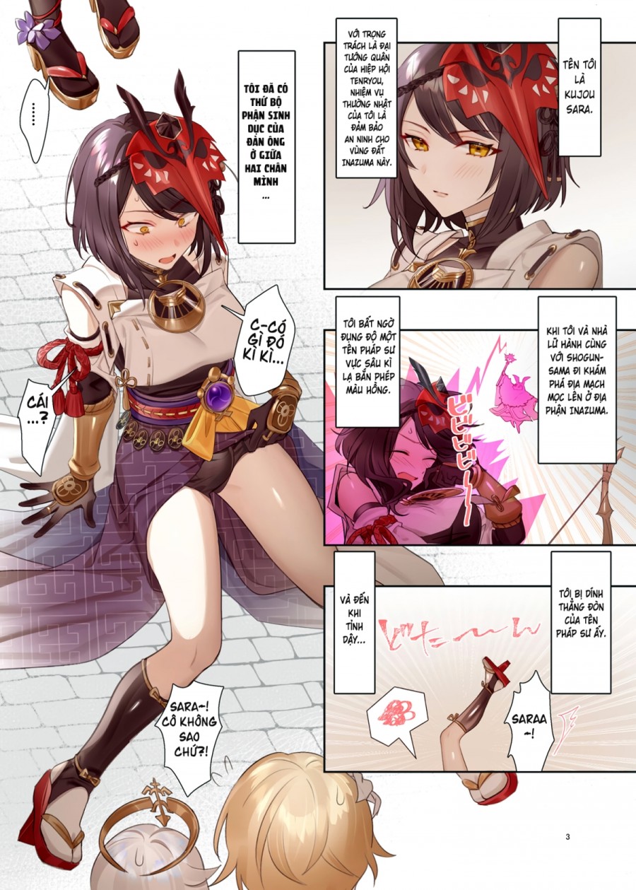 Futanari Sara chan Muchu Ecchi de Datsu doutei 