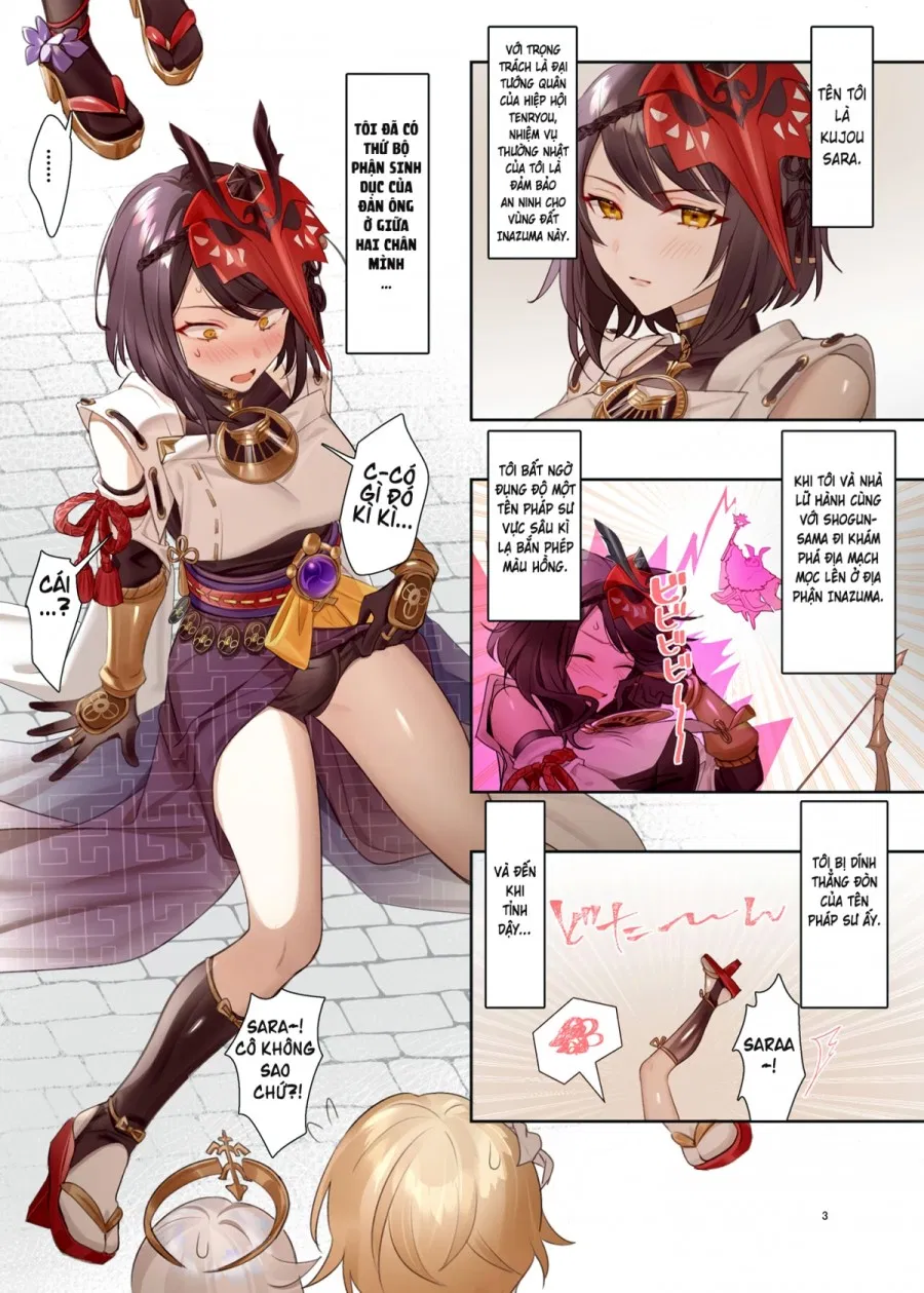 Futanari Sara chan Muchu Ecchi de Datsu doutei 