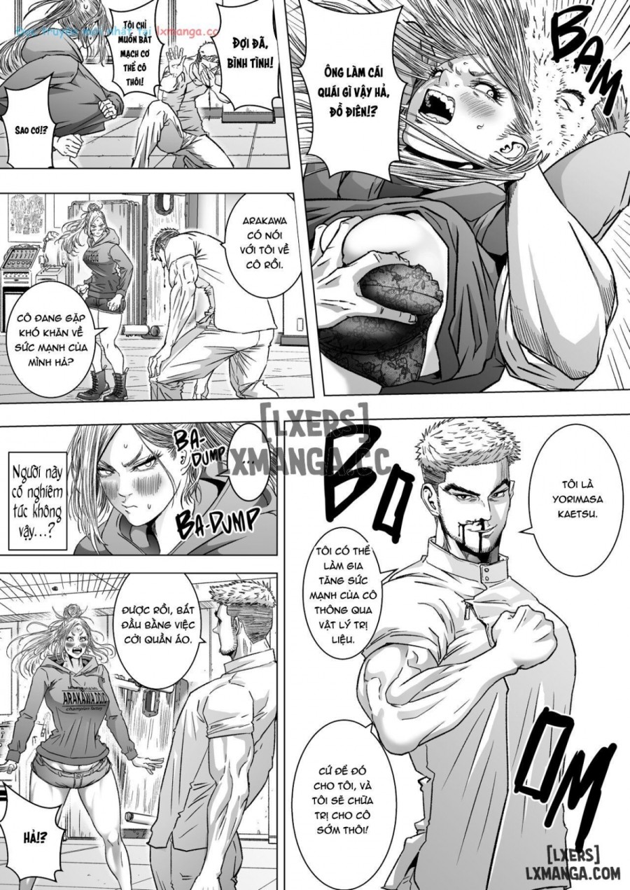 Kakutou Joshi wa Tsuyokunaritai/ Muchimuchi Kakutou Joshi wa Hentai Seitai-shi to Sex shite Tsuyoku naru 