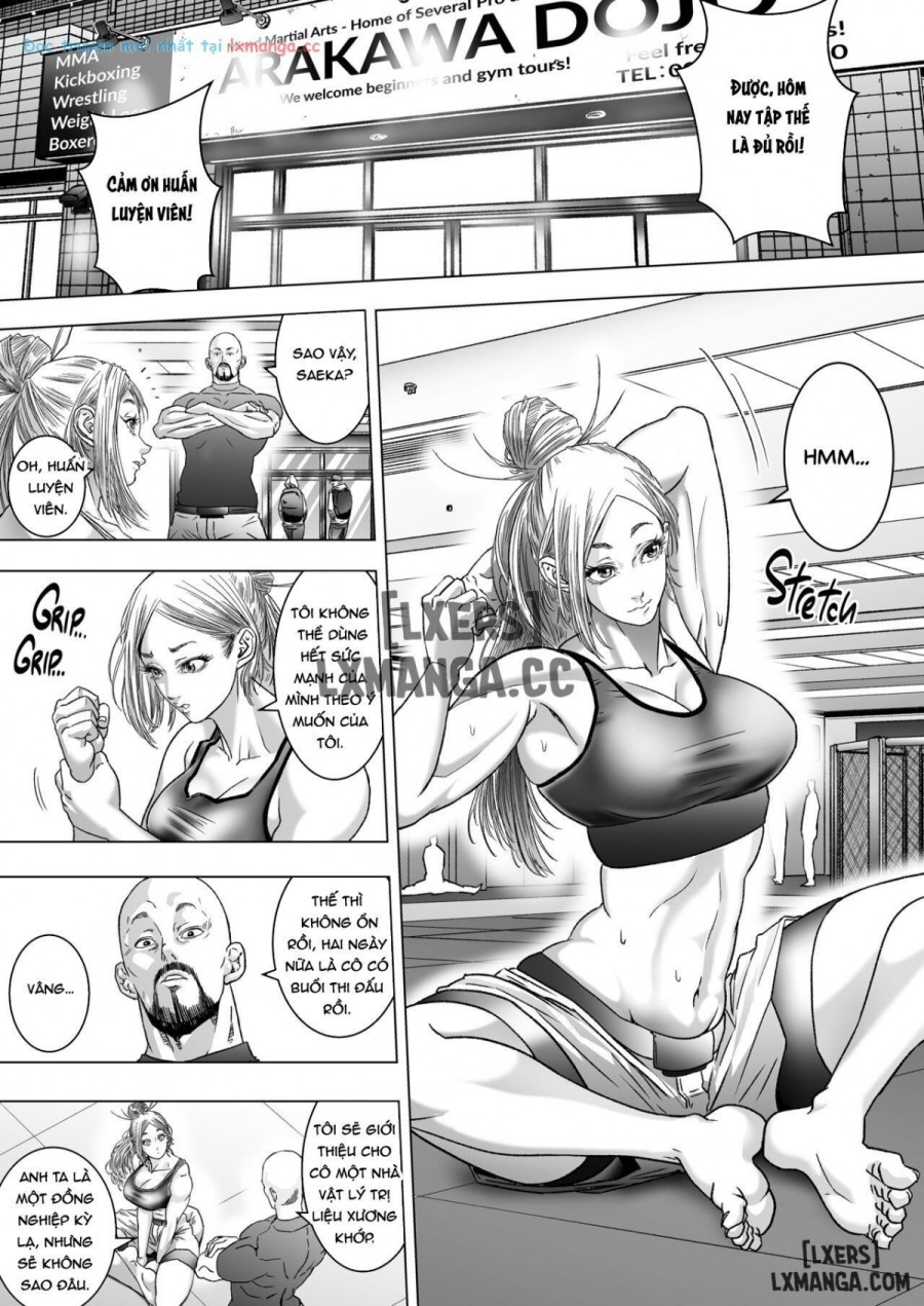 Kakutou Joshi wa Tsuyokunaritai/ Muchimuchi Kakutou Joshi wa Hentai Seitai-shi to Sex shite Tsuyoku naru 