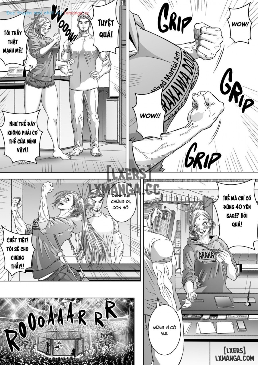 Kakutou Joshi wa Tsuyokunaritai/ Muchimuchi Kakutou Joshi wa Hentai Seitai-shi to Sex shite Tsuyoku naru 