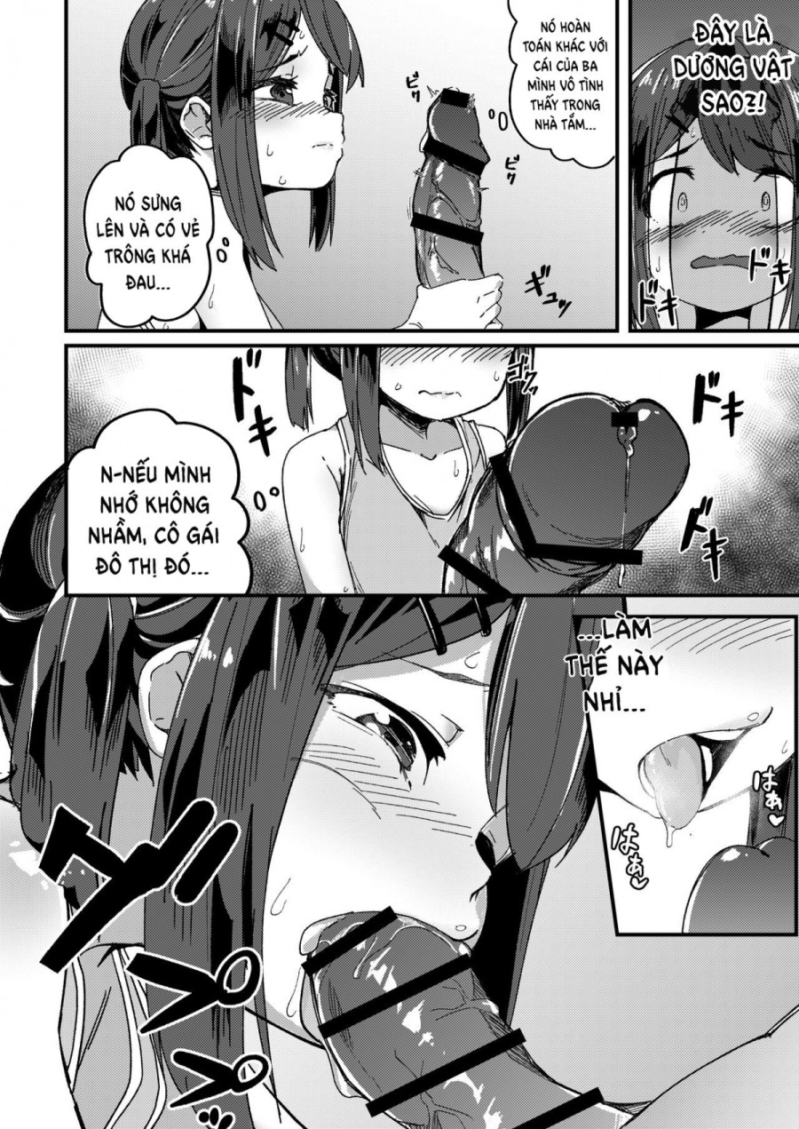 Sáng sớm thức dậy, tôi sếch với em loli tiểu học. 