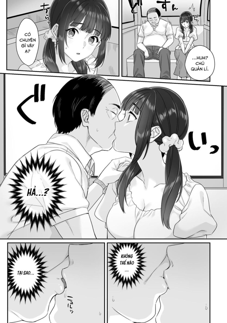 Junboku Joshikousei wa Oyaji Iro ni Somerarete Comic Ban 