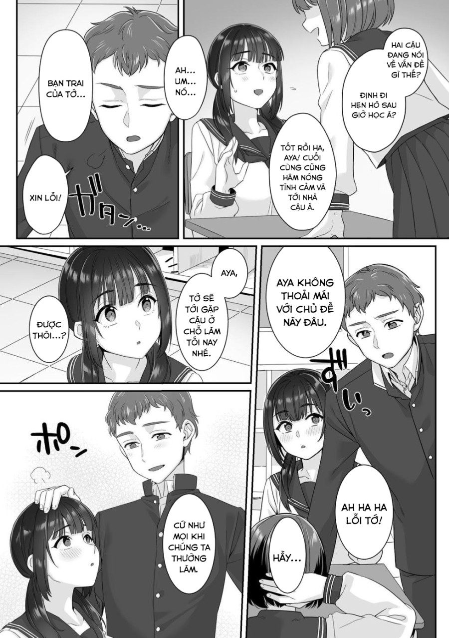 Junboku Joshikousei wa Oyaji Iro ni Somerarete Comic Ban 