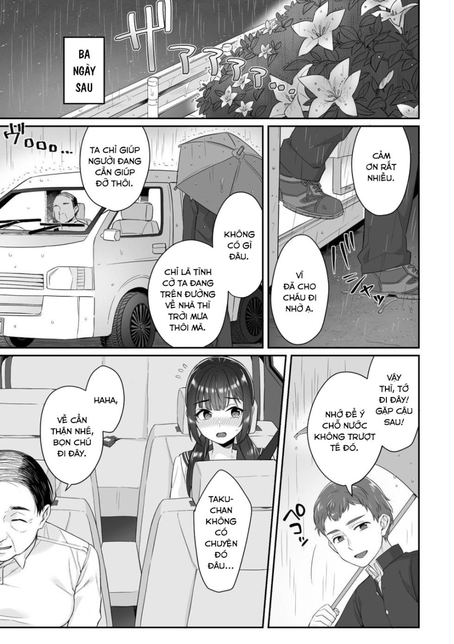 Junboku Joshikousei wa Oyaji Iro ni Somerarete Comic Ban 
