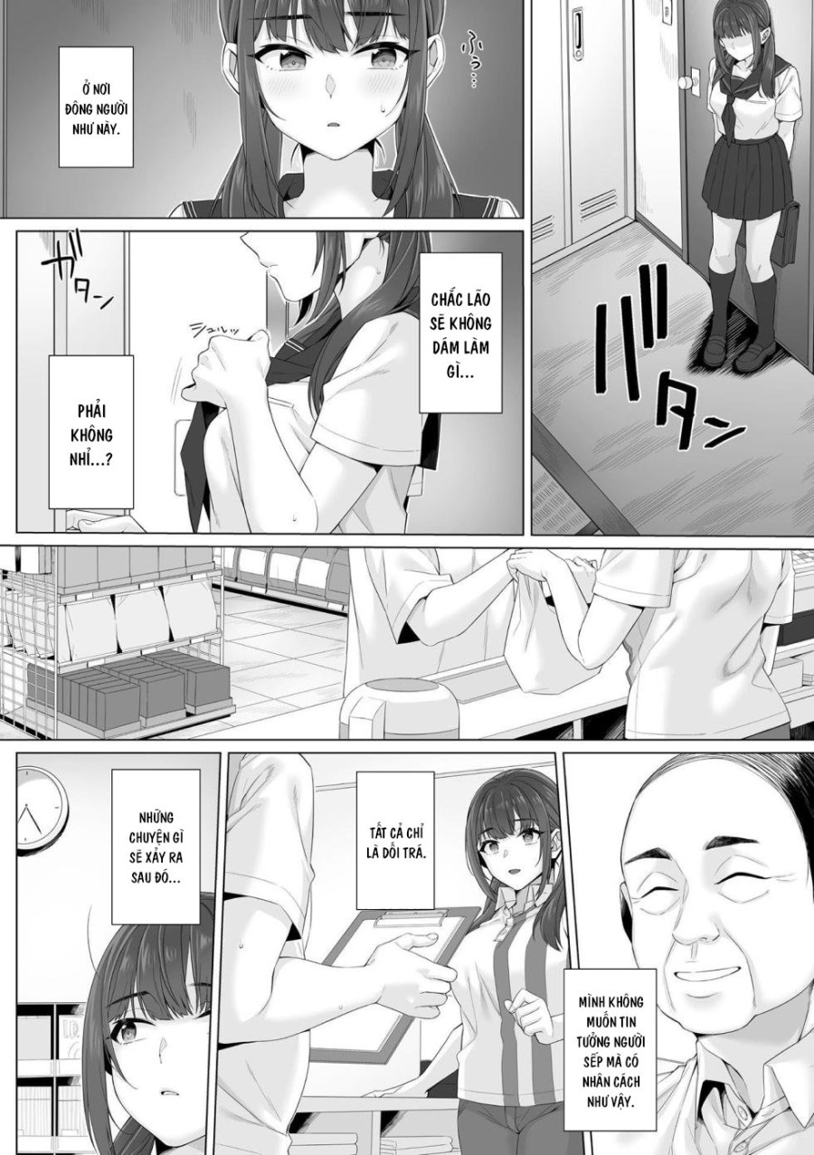 Junboku Joshikousei wa Oyaji Iro ni Somerarete Comic Ban 