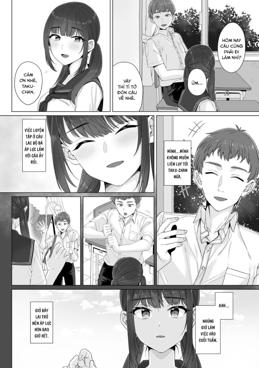 Junboku Joshikousei wa Oyaji Iro ni Somerarete Comic Ban 