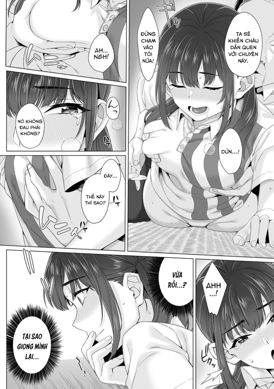Junboku Joshikousei wa Oyaji Iro ni Somerarete Comic Ban 