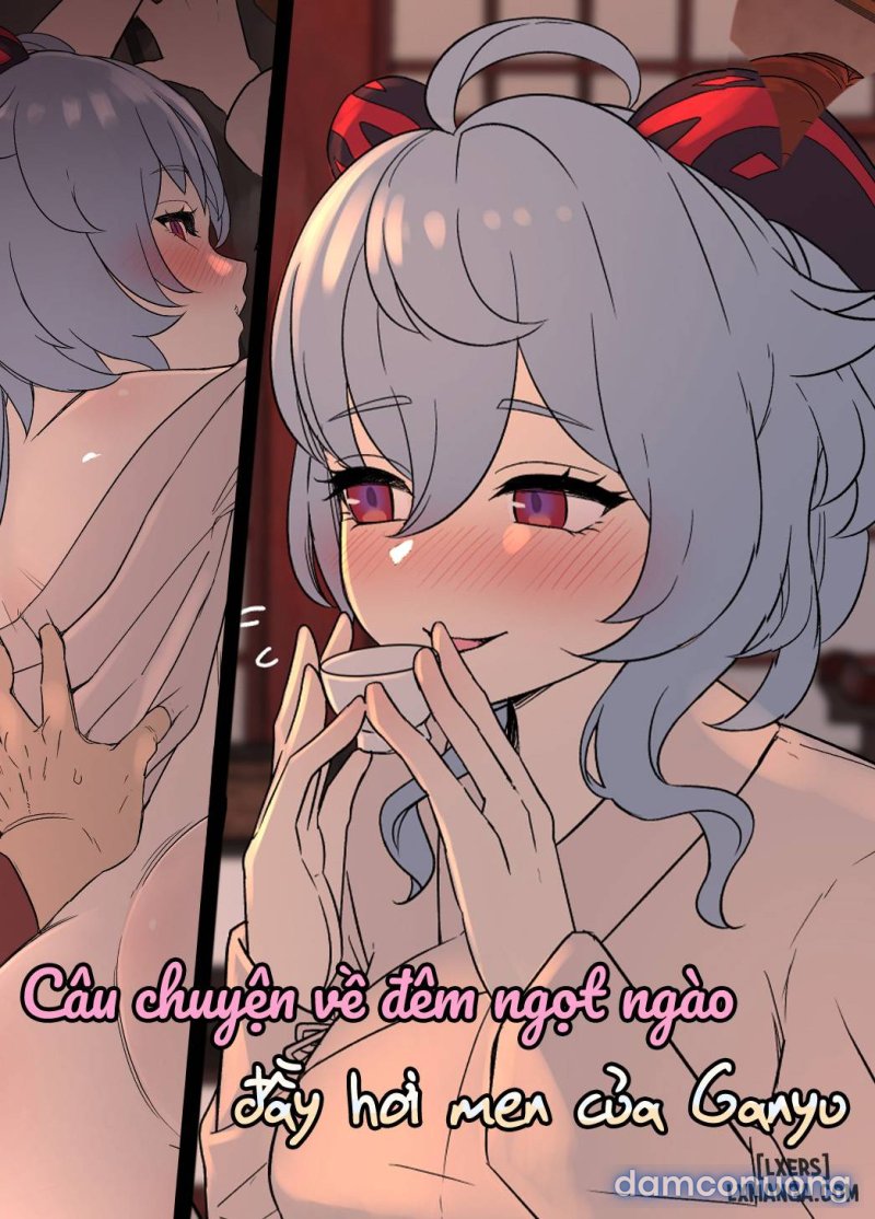 Câu chuyện về đêm ngọt ngào đầy hơi men của Ganyu 