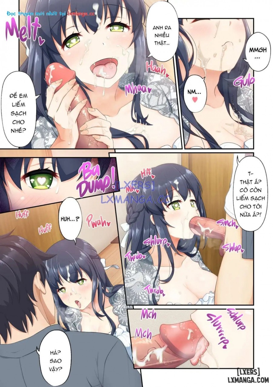 Woman Eats 