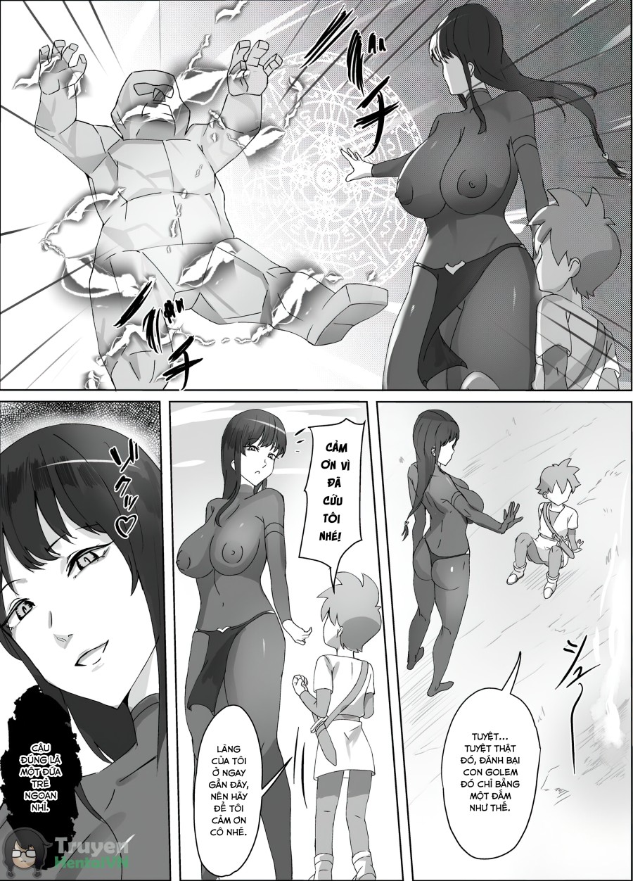 Kuro Majutsushi no Onee-san ni Kiniirarete Shiborareru Hanashi 
