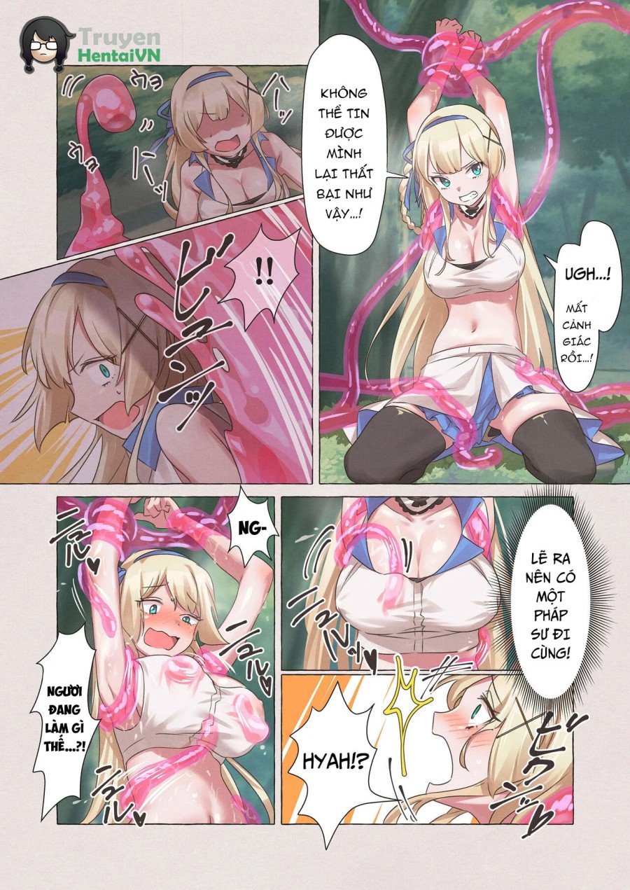 Slime Pandemic ~princess knightess succumbs to a slime's energy drain~ 