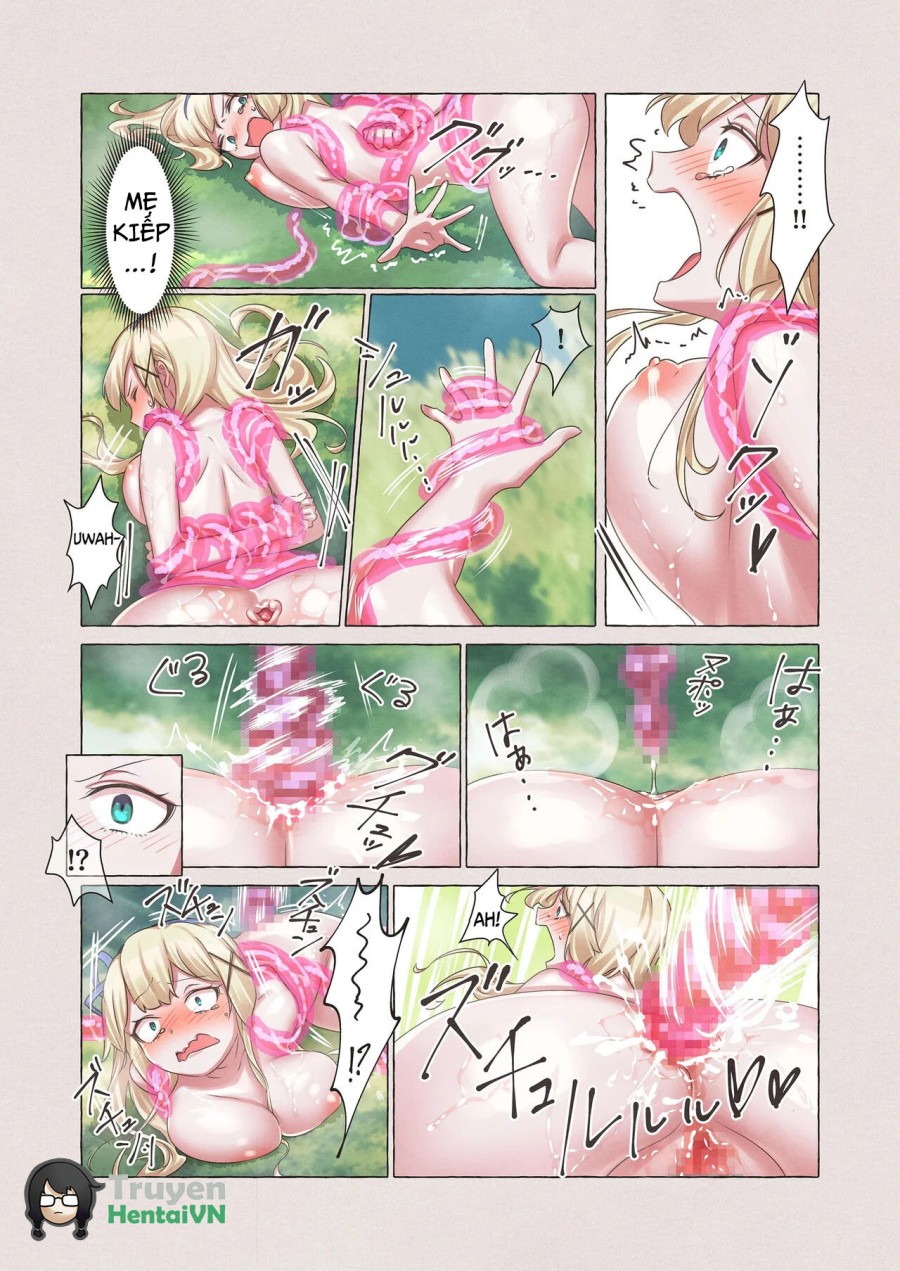 Slime Pandemic ~princess knightess succumbs to a slime's energy drain~ 