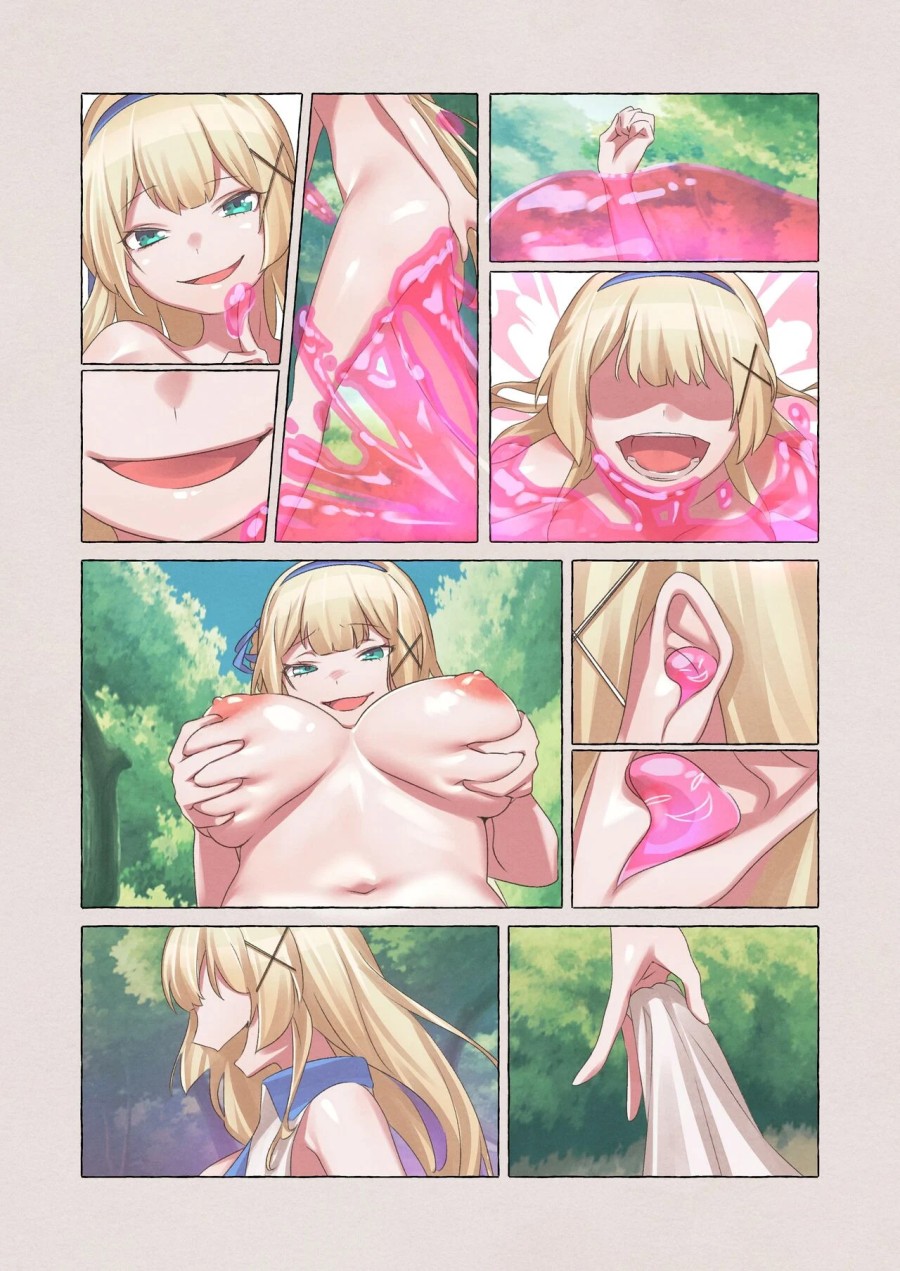 Slime Pandemic ~princess knightess succumbs to a slime's energy drain~ 