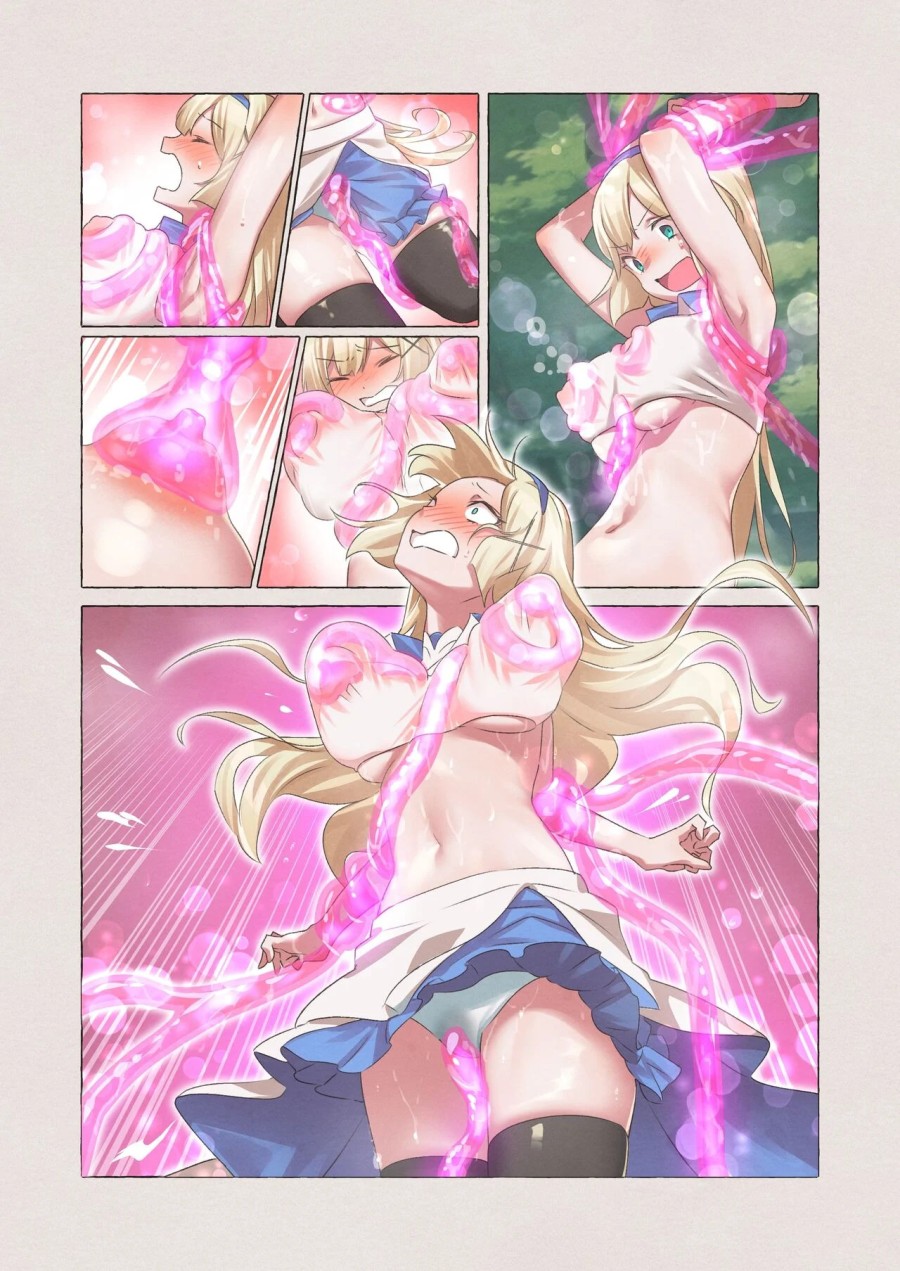 Slime Pandemic ~princess knightess succumbs to a slime's energy drain~ 