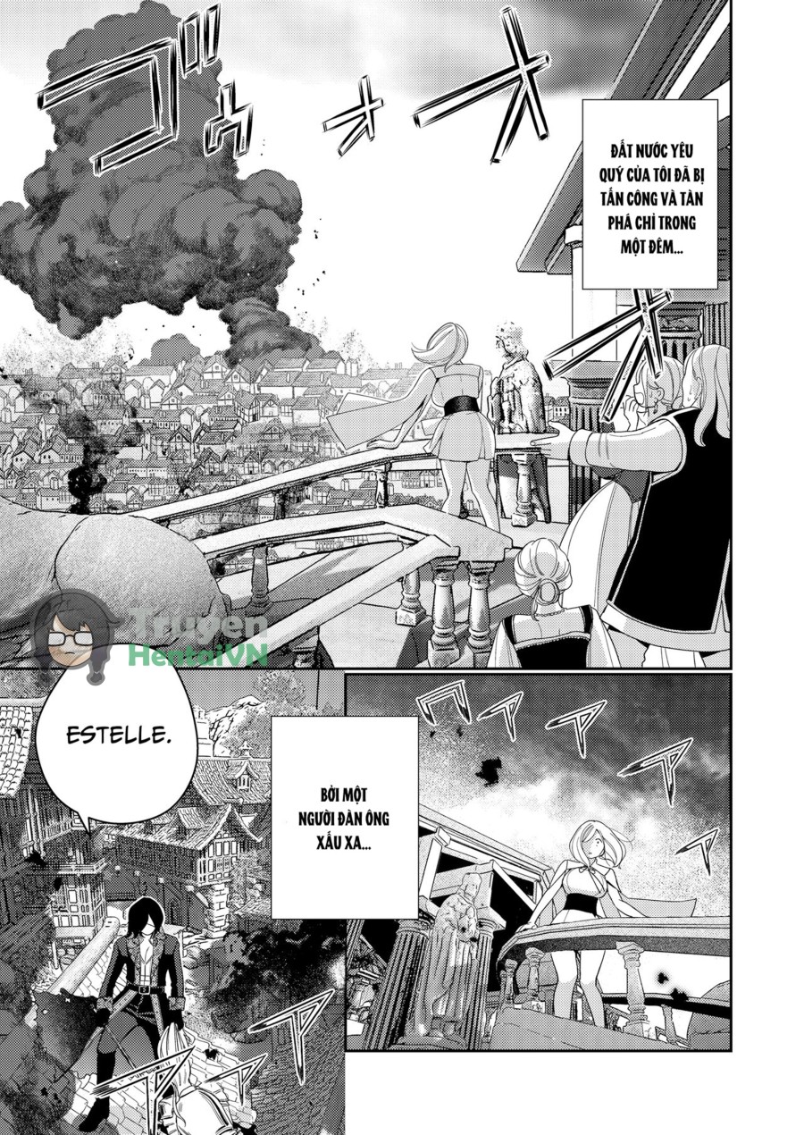 Seijo wa Tekikoku no Ou ni Otosareru 