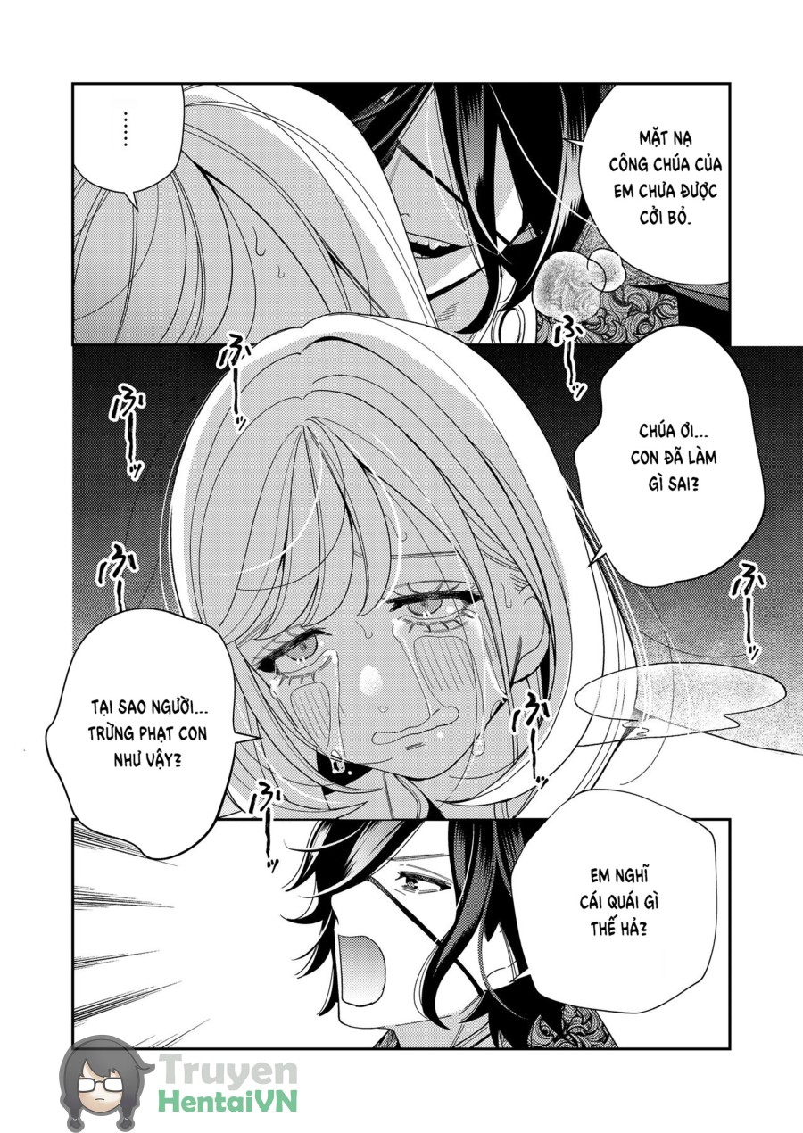Seijo wa Tekikoku no Ou ni Otosareru 