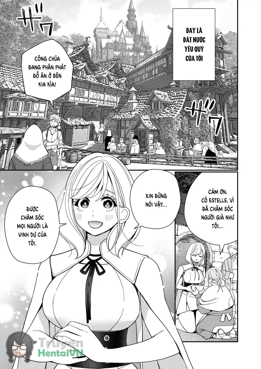Seijo wa Tekikoku no Ou ni Otosareru 