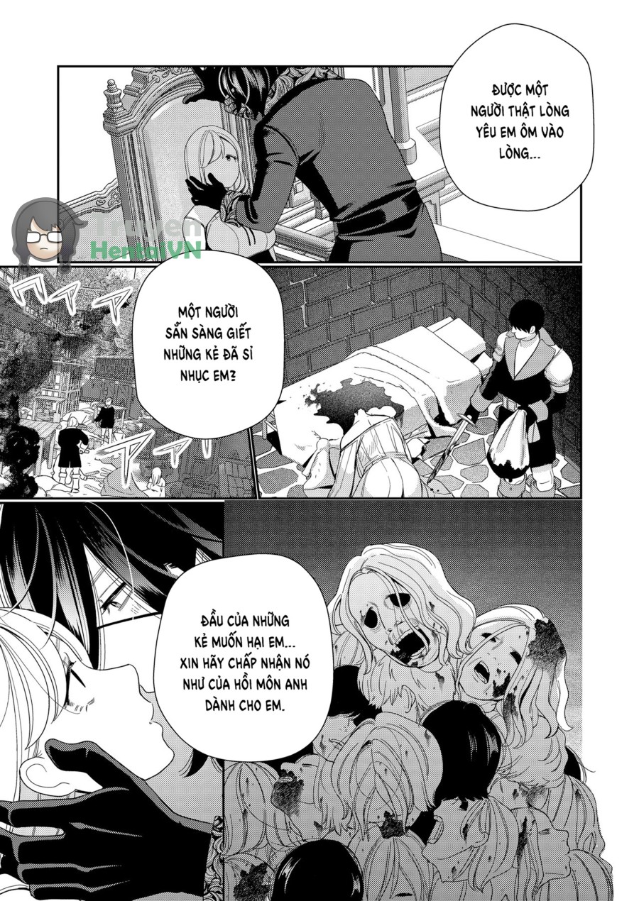Seijo wa Tekikoku no Ou ni Otosareru 