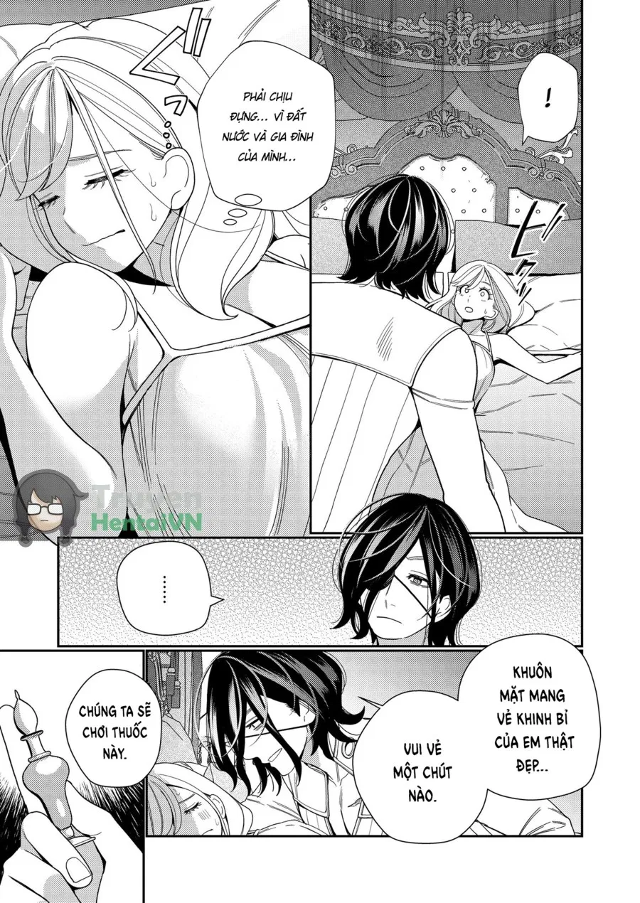 Seijo wa Tekikoku no Ou ni Otosareru 