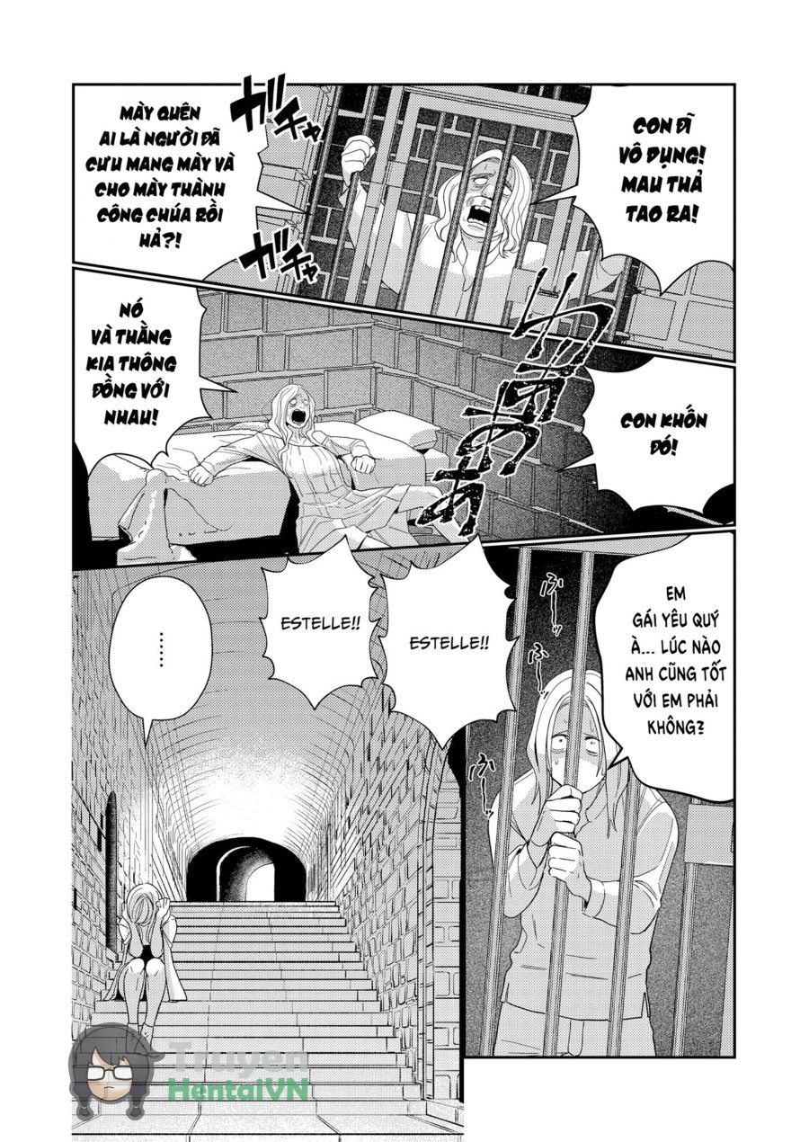 Seijo wa Tekikoku no Ou ni Otosareru 