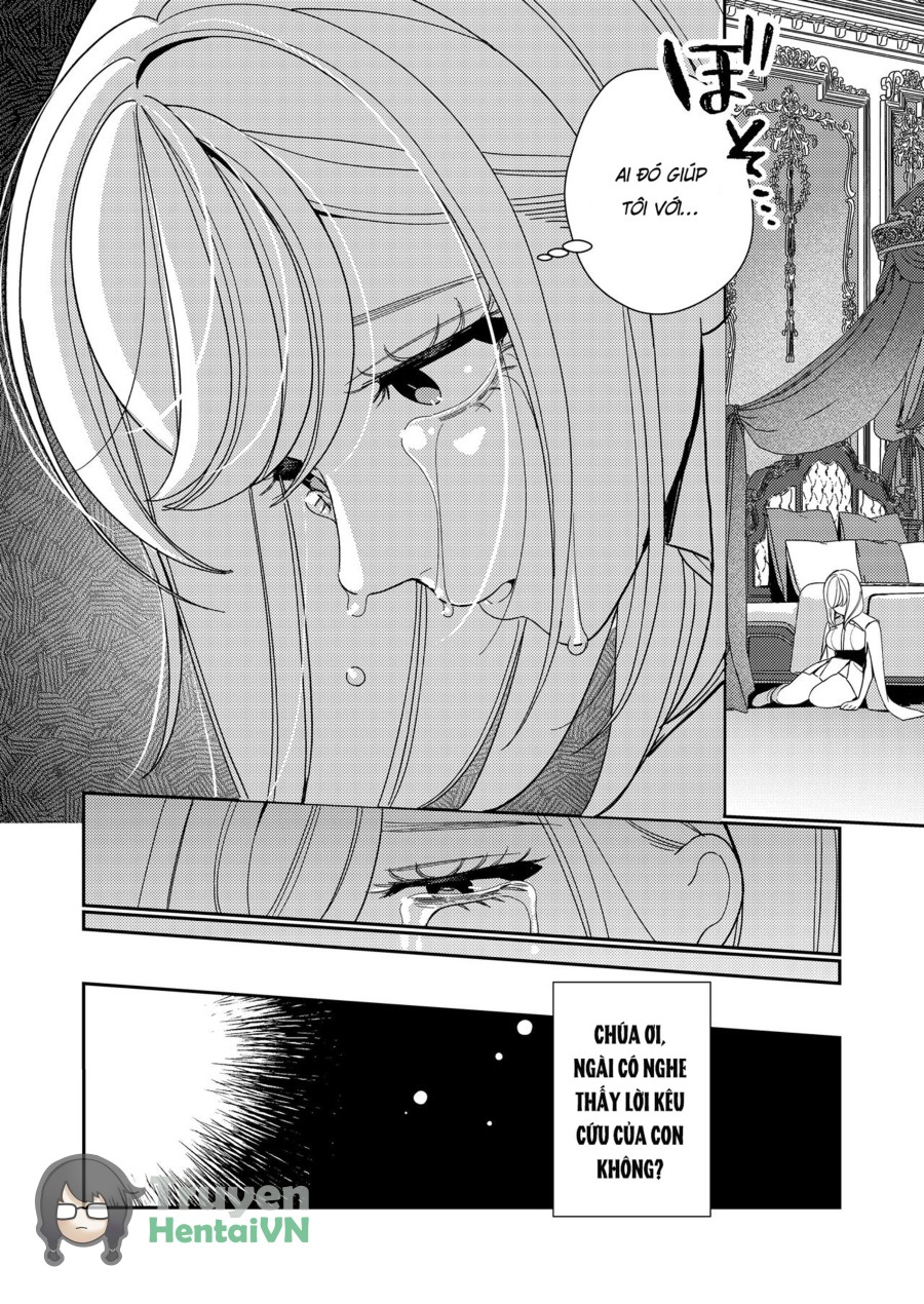 Seijo wa Tekikoku no Ou ni Otosareru 