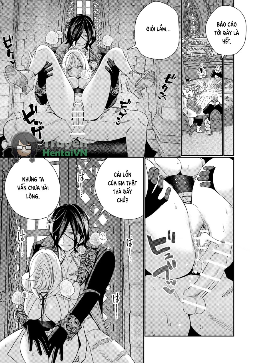 Seijo wa Tekikoku no Ou ni Otosareru 