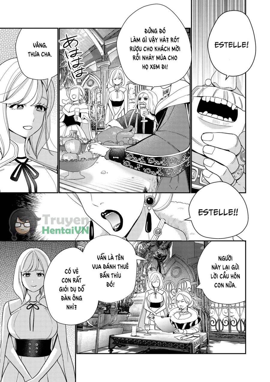 Seijo wa Tekikoku no Ou ni Otosareru 