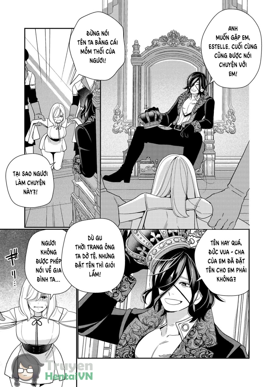 Seijo wa Tekikoku no Ou ni Otosareru 