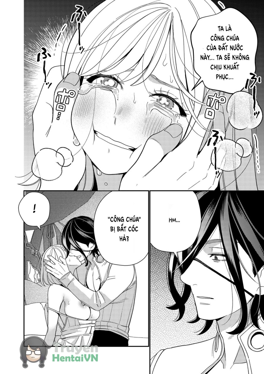 Seijo wa Tekikoku no Ou ni Otosareru 