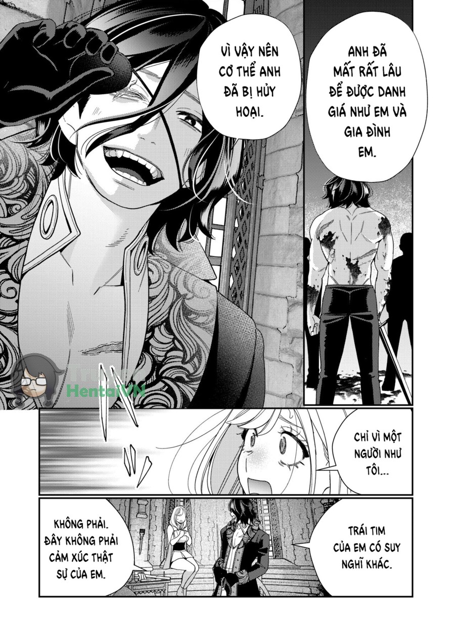 Seijo wa Tekikoku no Ou ni Otosareru 