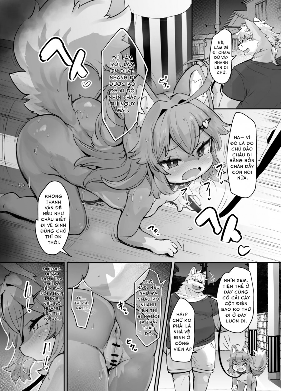 Kemorori O Okami Rurichan Ga Petto Ni Sareru Wakeganai!! 