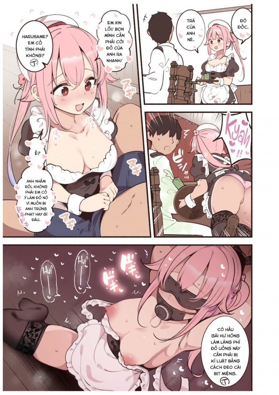 HarusaMaid ni Oshioki Imarachio 