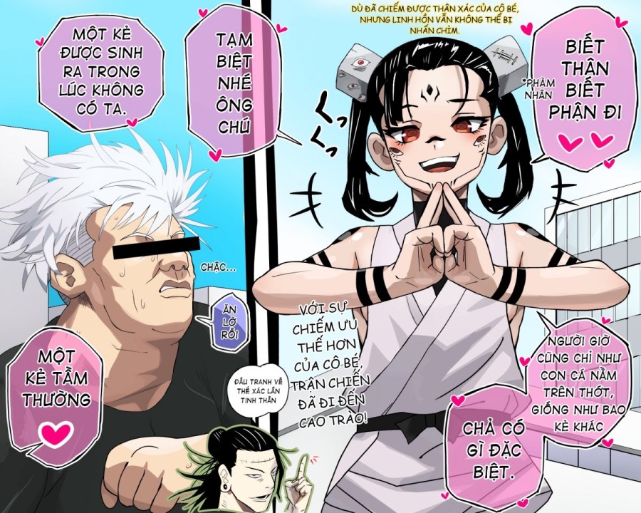 Loli Sukuna VS ông chú mạnh nhất thời hiện đại 