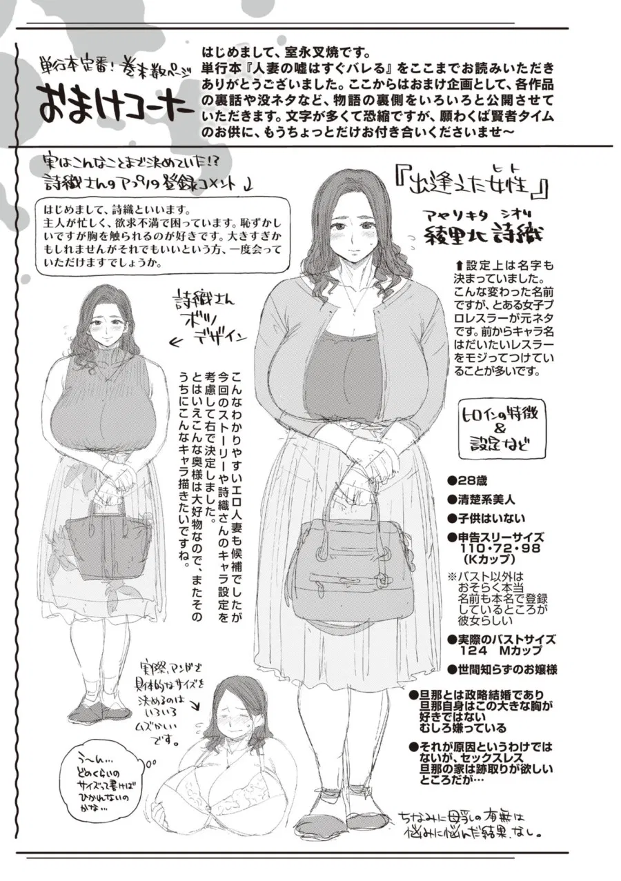 Hitodzuma no uso wa sugu bareru 