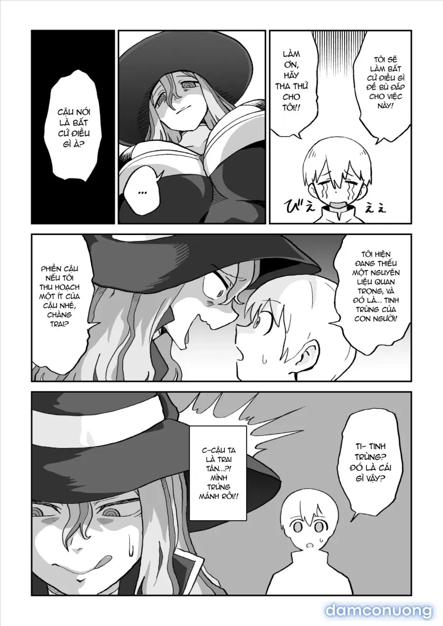Tinh trùng của một cậu bé là kho báu. 