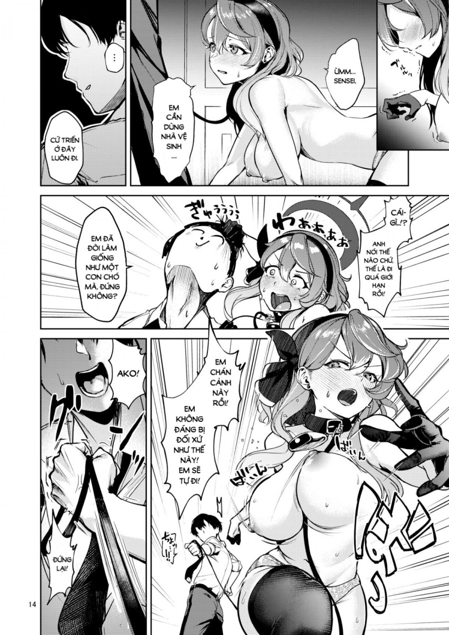 Bisho Bisho Archive ~Amau Ako Hen~ | Soaking Wet Archive ~Amau Ako's Chapter~ (Blue Archive) 