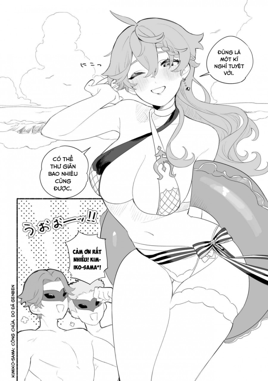Kì nghỉ hè ngọt ngào. (Genshin Impact) 