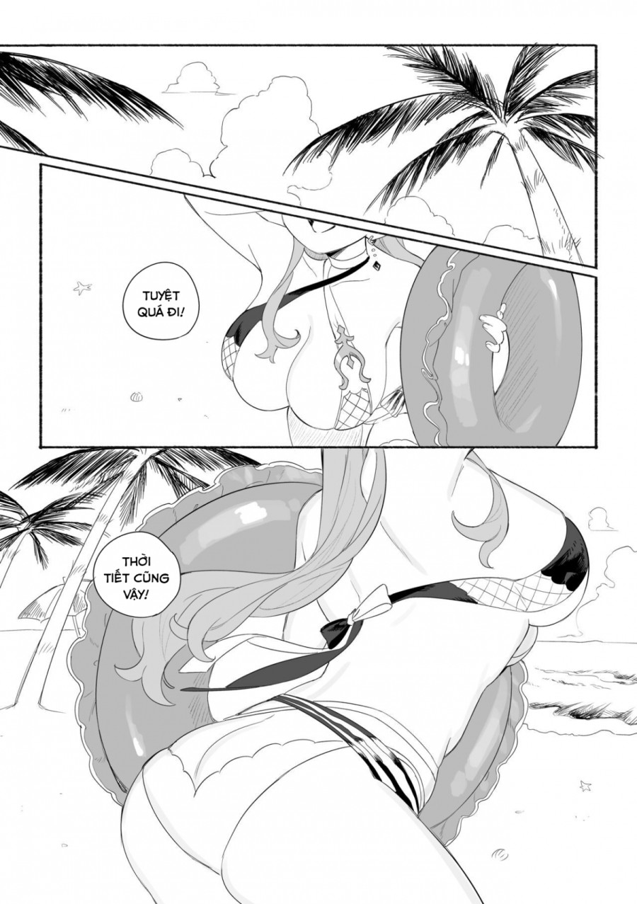 Kì nghỉ hè ngọt ngào. (Genshin Impact) 