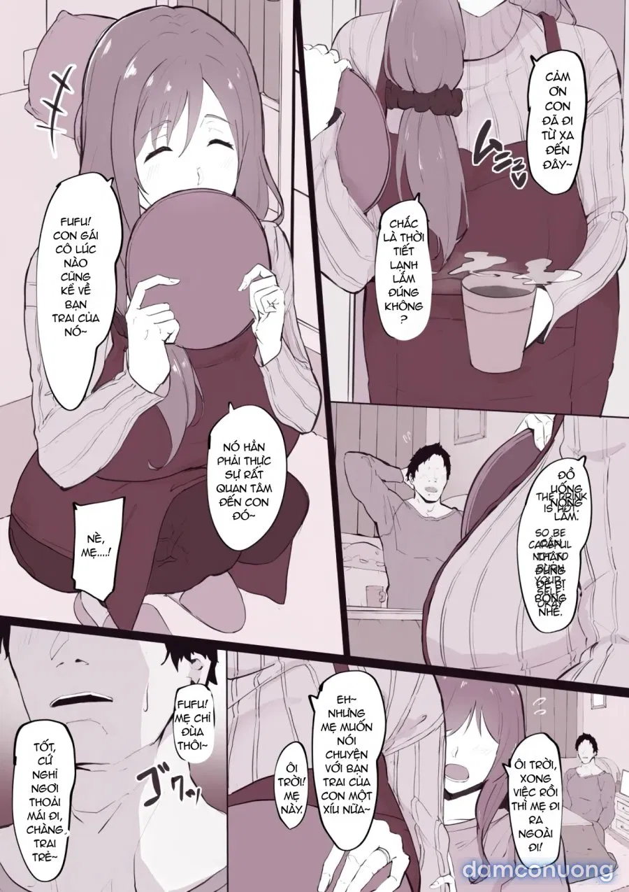 "Musume no Karesi ni Netorare Tyau Mama-san - Oneshot " 