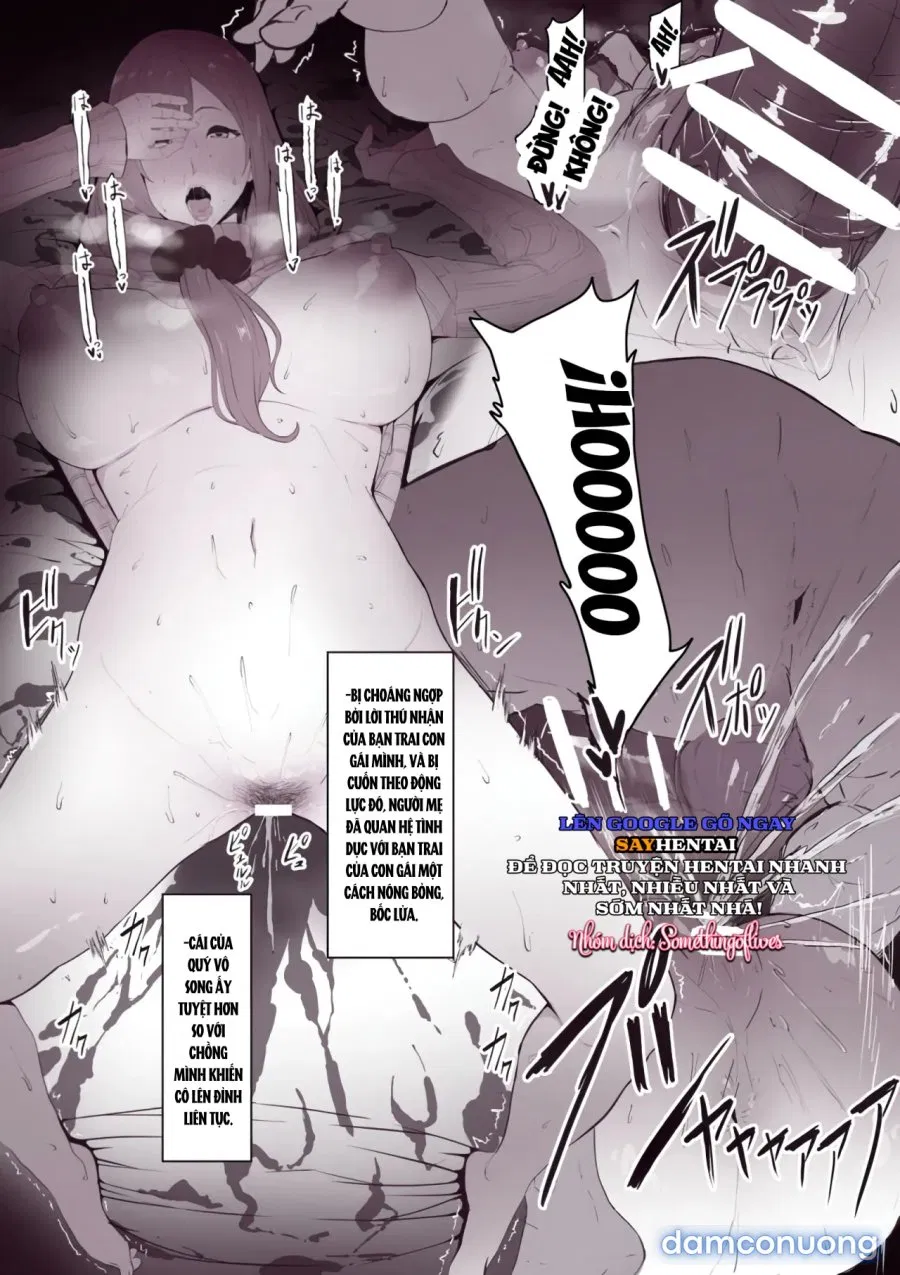 "Musume no Karesi ni Netorare Tyau Mama-san - Oneshot " 