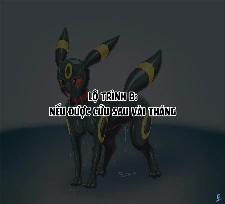Cynthia → Umbreon Rubber Doll Kaizou 