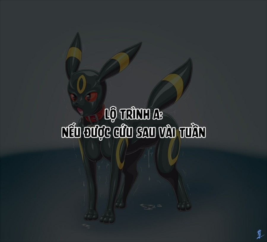 Cynthia → Umbreon Rubber Doll Kaizou 