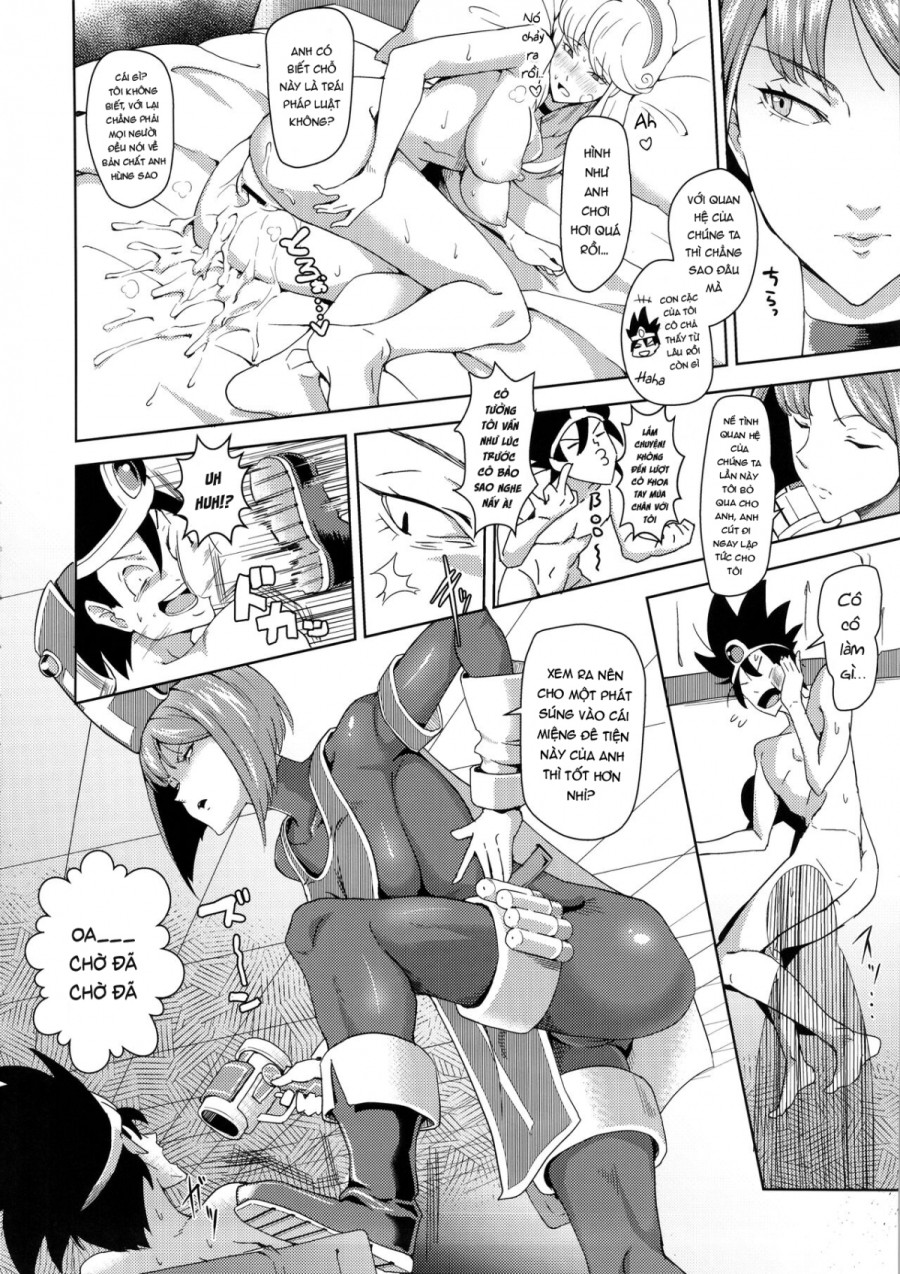 Namaiki na Onna Souryo ni Medapani o Kurawasero! + Shadow Galko-chan 