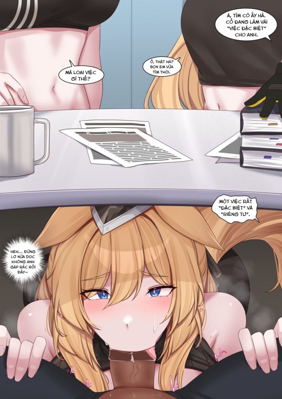 Whislash doujin (Arknights) 