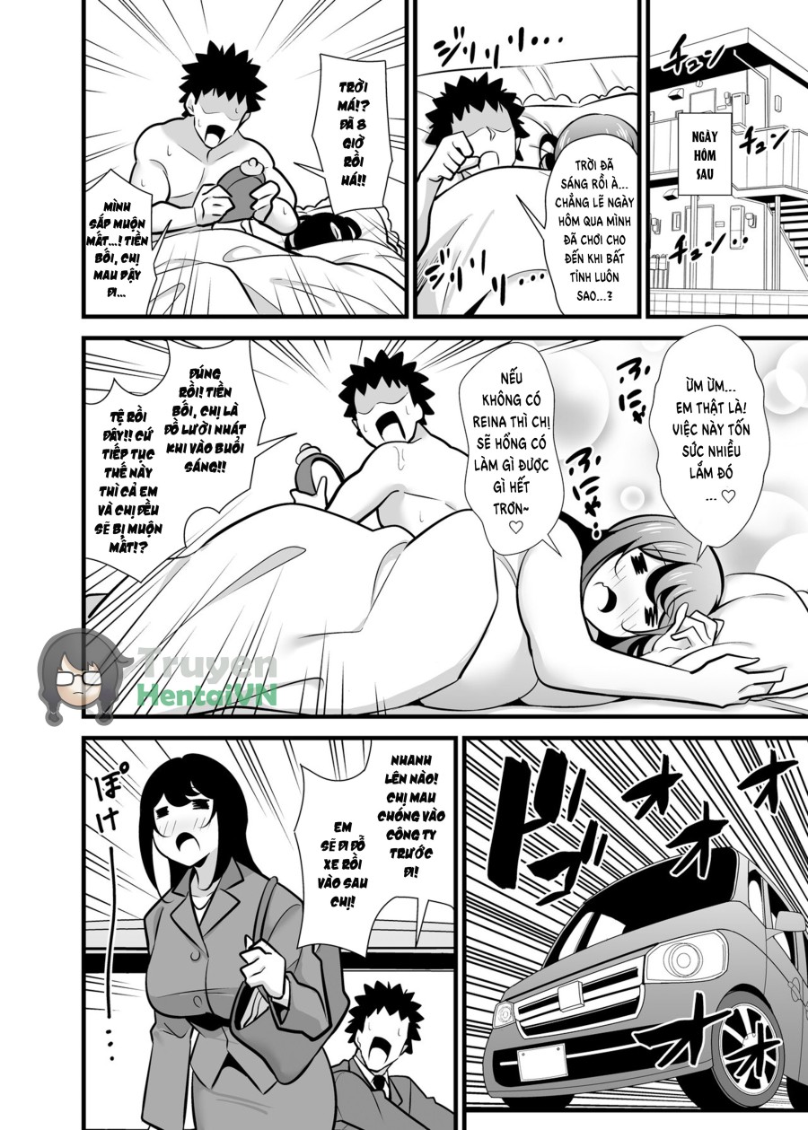 Chị Sếp chơi trò mẹ con vào ngày nghỉ cùng nhân viên 