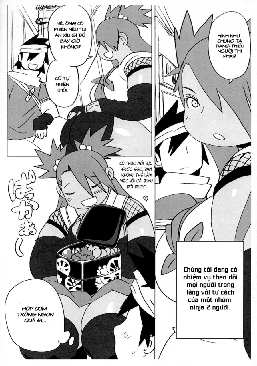 Akimichi Chocho Tadaima Kunoichi Shugyochu (Boruto) 