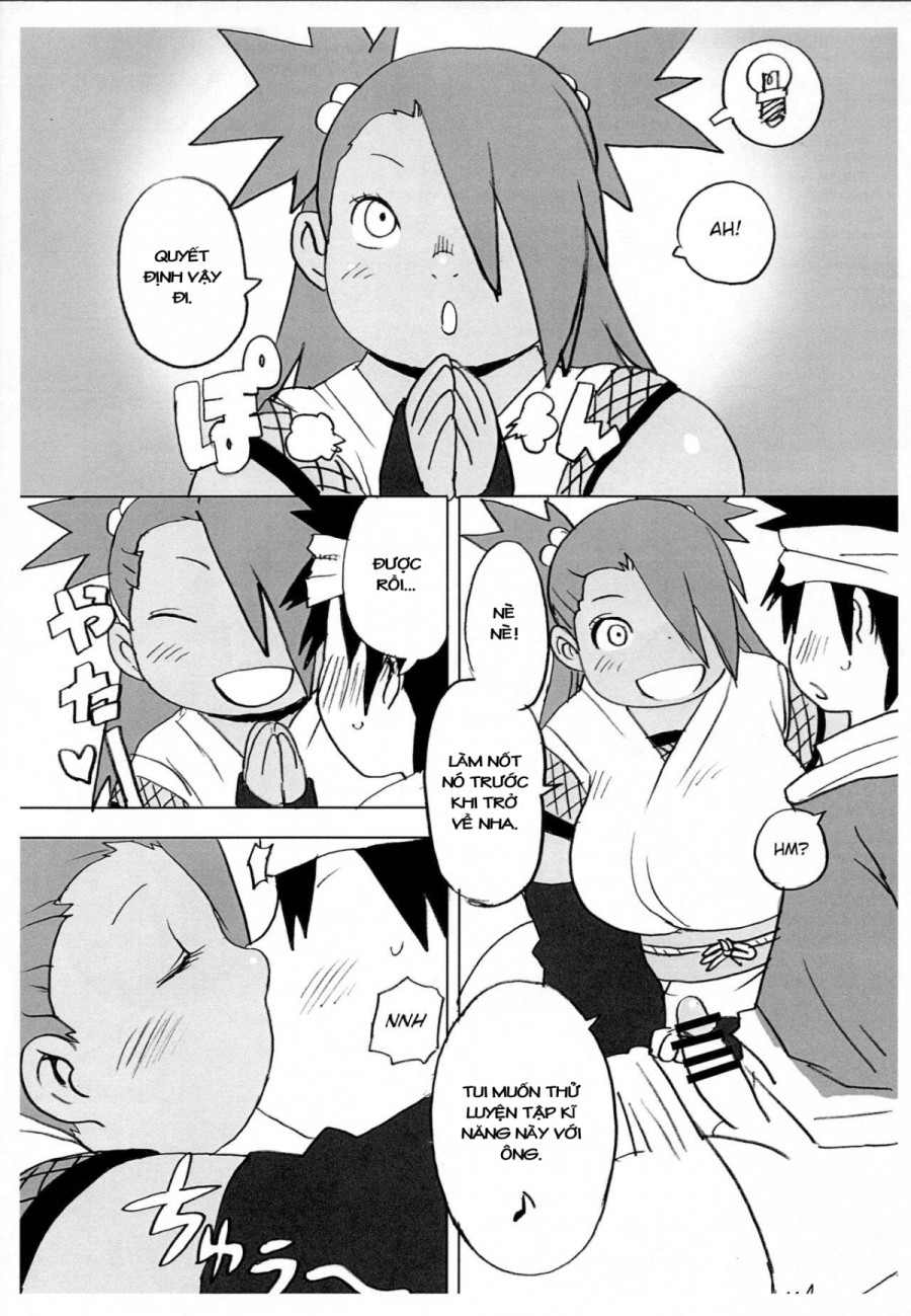 Akimichi Chocho Tadaima Kunoichi Shugyochu (Boruto) 