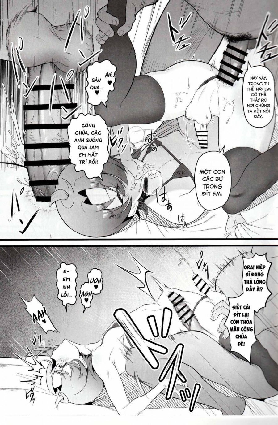 Cure Wing tai Saimin Oji-san (Hirogaru Sky! Precure) 