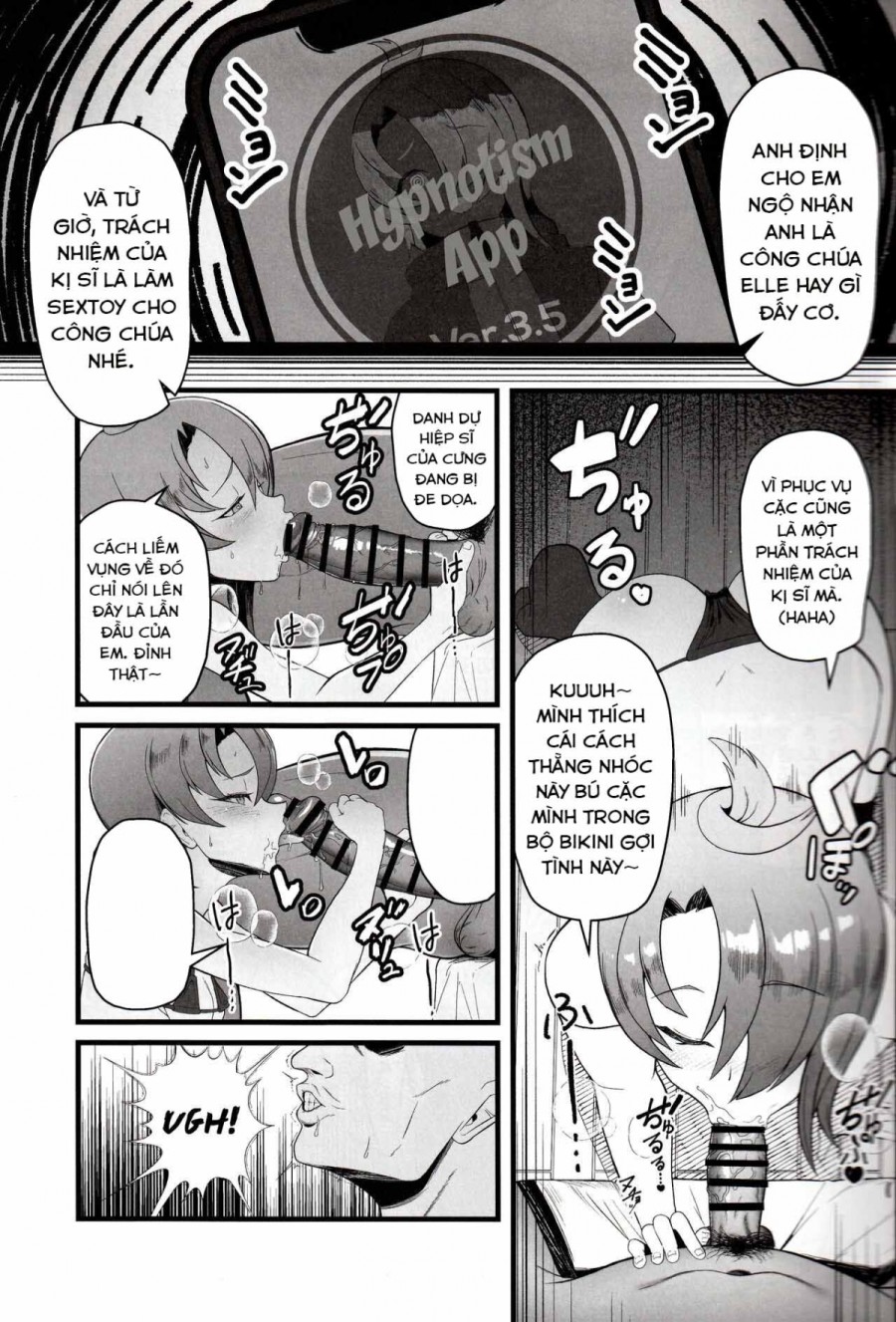Cure Wing tai Saimin Oji-san (Hirogaru Sky! Precure) 